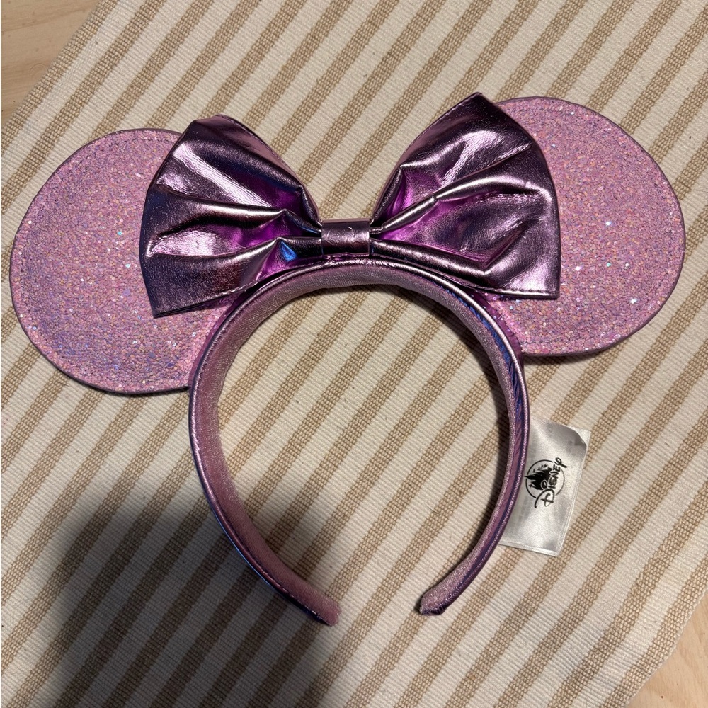 Disney Purple Sparkle Minnie Mouse Ears